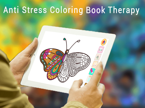 Screenshot #4 pour Colorapy: Private Coloring Book for Adults and Kids - Free