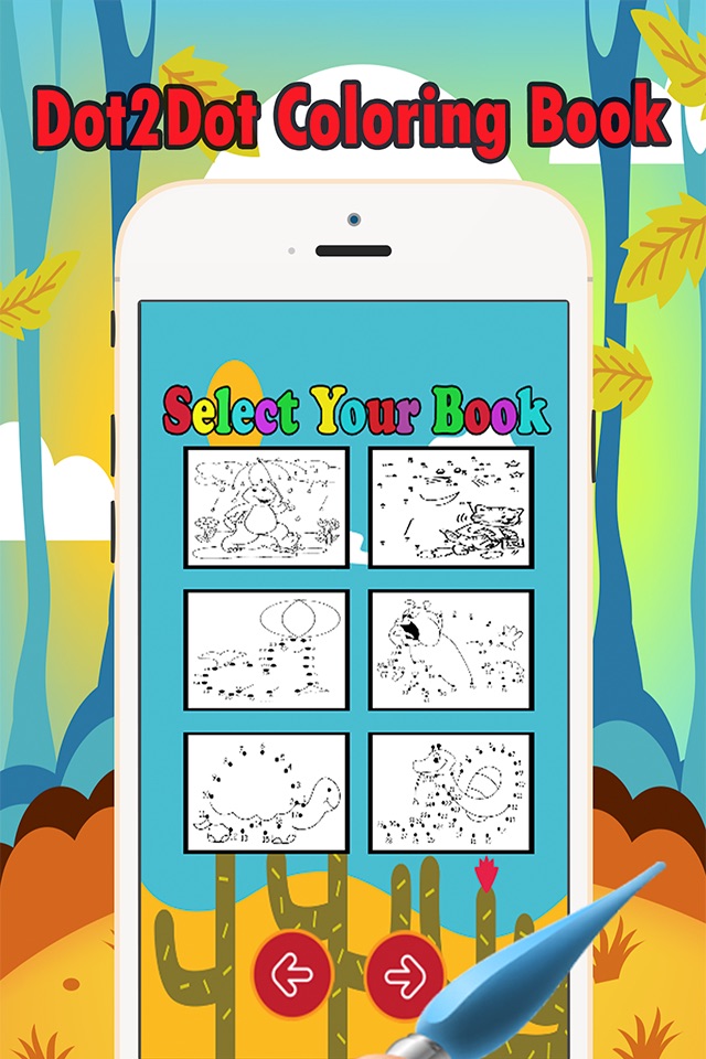 Animal Dot to Dot Coloring Book: coloring pages dot games free for kids and toddlers screenshot 4