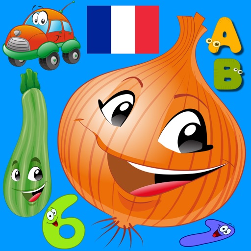 Kids Learn French And Play Puzzles Free icon