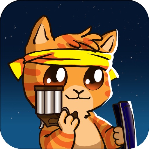 Rambo Cat Gun Curvulate Game Icon