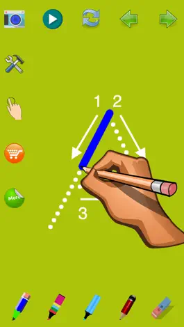 Game screenshot Trace Letters Wizard, Capital apk