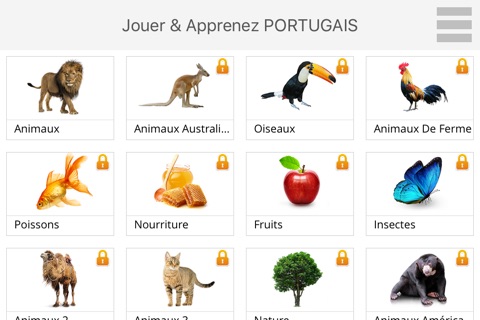 Play and Learn PORTUGUESE screenshot 2