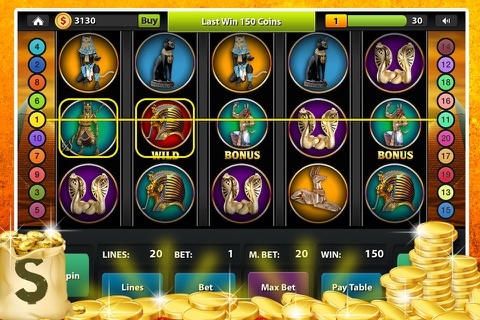 Slots: Cleopatra's Beauty Slots Pro screenshot 2