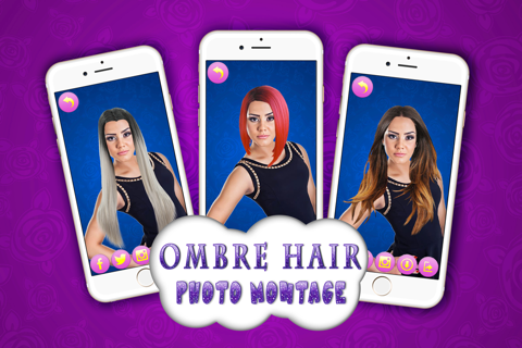 Ombre Hair-Style Photo Studio – Montage Make.r & Hair.dresser Salon Game for Girl.s screenshot 3