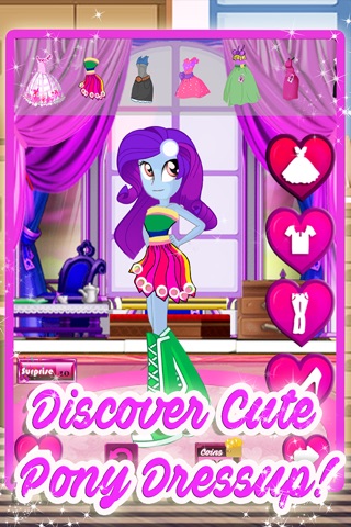 Love Pony Dress Up Games screenshot 3
