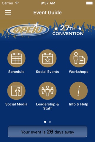 27th OPEIU Convention screenshot 3