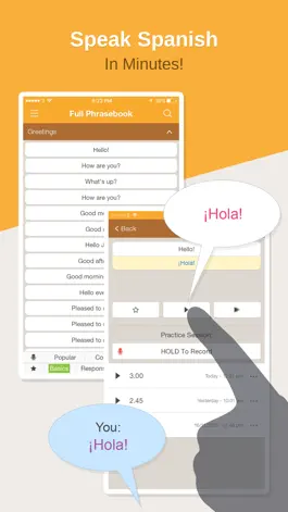 Game screenshot Hello Pal Phrasebook: Learn How To Speak Spanish mod apk