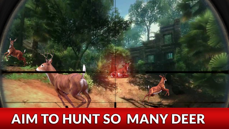 3D Safari Deer Hunting Attack Wild Animal in Amazon Forest screenshot-3