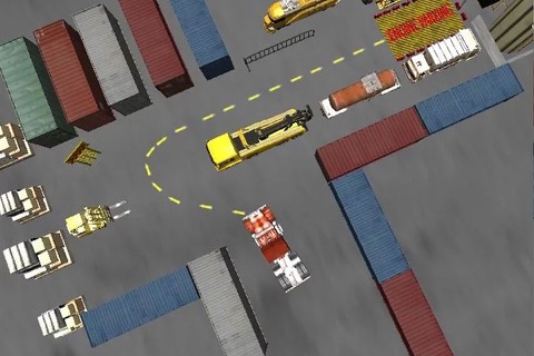 Truck Parking Simulation 3D screenshot 2
