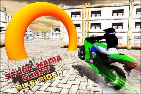 Stunt Mania Ghost Bike Rider 3D - Extreme Motocross Classic Bike Jumping & Stunt Game screenshot 3