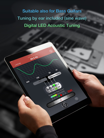 Simple Guitar Tuner - Free Chromatic Tuner for Classical, Acoustic and Bass Guitars Music