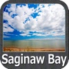 Saginaw Bay Michigan GPS chart Navigator