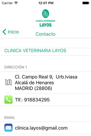 CLINICA VETERINARIA LAYOS screenshot 3