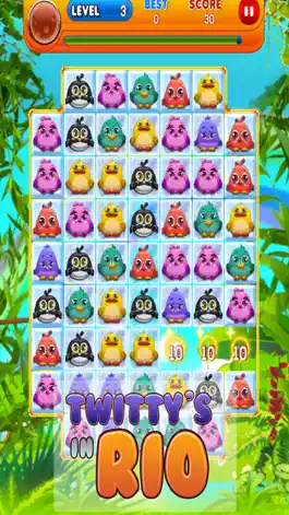Game screenshot Twittys in Rio - Free Birds Puzzle Game apk