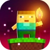 Blocky Man Adventure In Pixelated World