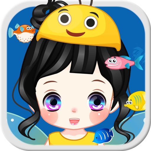 Lovely Little Girl - Makeover & Dressup Salon Games iOS App