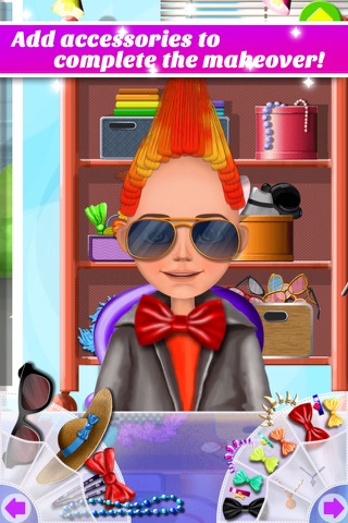 Hair Salon Makeover - Cut, Curl, Color, Style Hair screenshot 3