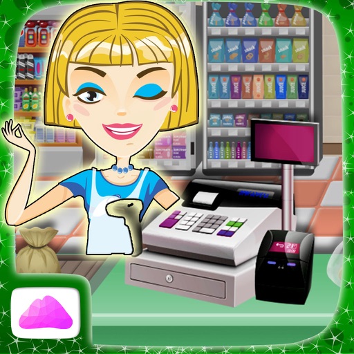 Supermarket Cashier – Manage cash register in this simulator game for kids Icon