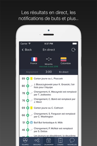Brazil 2016  / Live soccer results - Games Edition screenshot 2