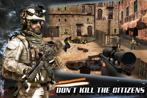 A Sniper Strike Contract Shooter Killer Pro - Clear Vision Mafia World Gangster Shooter screenshot 4