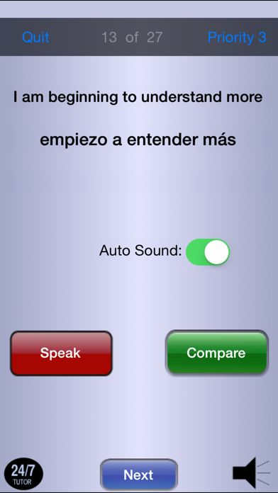 Spanish Phrases 24/7 Screenshot 5