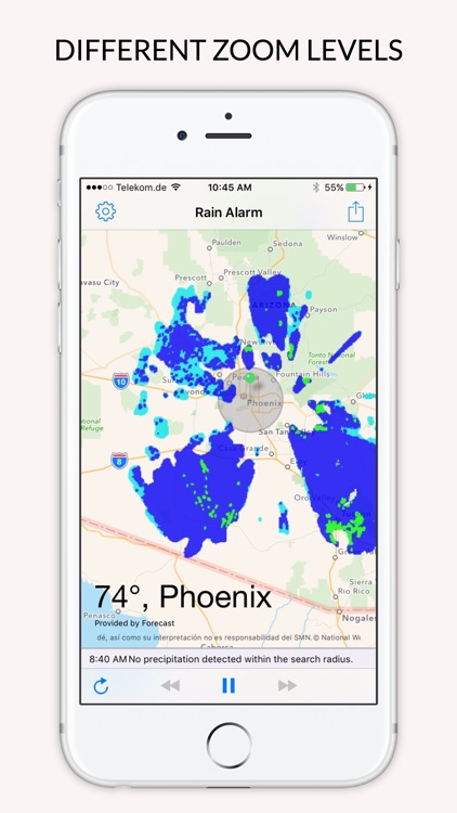 Rain Alarm XT - Radar & Push