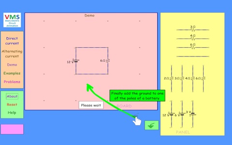 VMS - Basic Electric Circuit Animation Lite screenshot 4