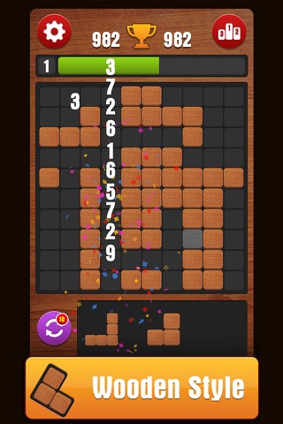 Wooden block puzzle 2016 screenshot 2
