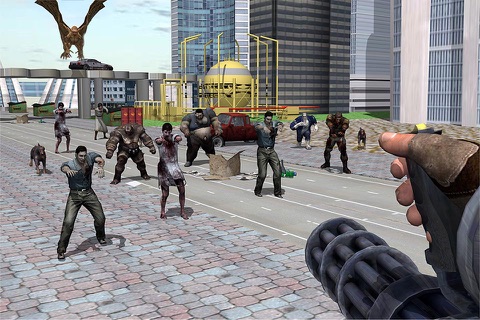 Dead City Zombie Frontier Shooting screenshot 2
