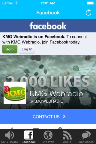 KMG WEBRADIO screenshot 2