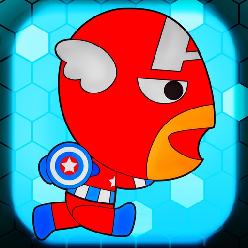 Super-Hero Infinity Run - for Captain-America and Iron-Man Adventure Edition iOS App