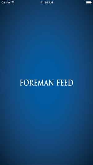 Foreman Feed