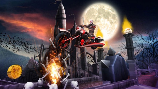 Ghost Bike Rider Extreme Daredevil Chopper Riding Cruising G(圖3)-速報App