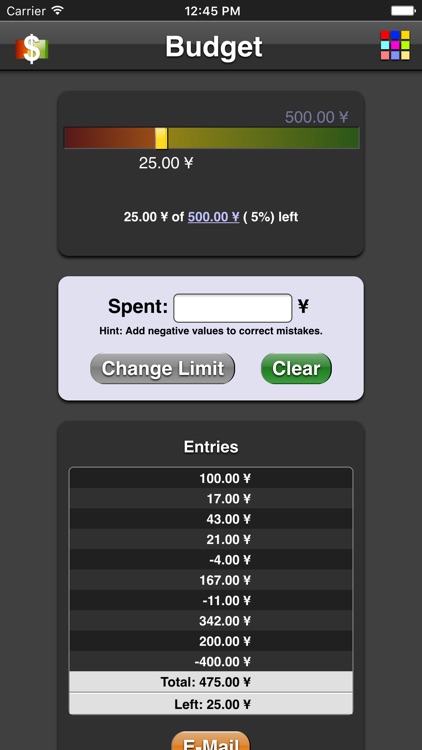 Budget App screenshot-3