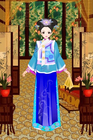 Qing Dynasty china princess dress - dress up ancient princess makeup salon screenshot 2