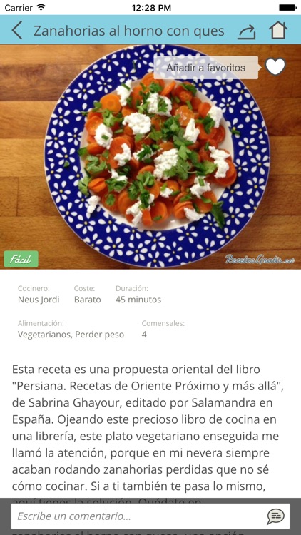 Recetas para adelgazar
