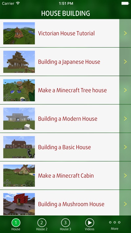 Guide for Building House - for Minecraft PE Pocket Edition