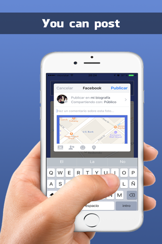Location for Facebook - náhled