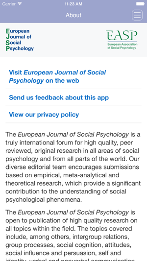 European Journal of Social Psychology(圖3)-速報App