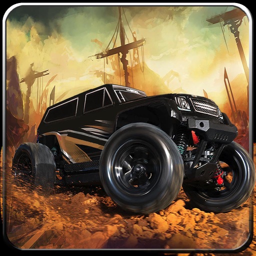 Monster Truck Smash Racing Icon