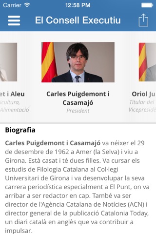 Notícies Govern de Catalunya screenshot 3