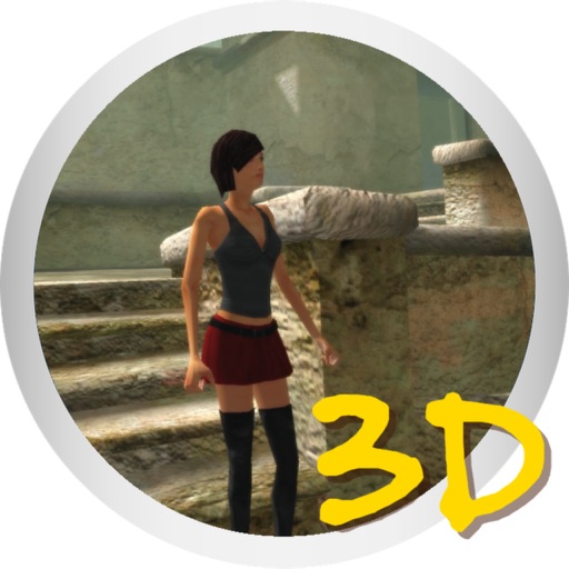 Mysterious Island 3D Icon