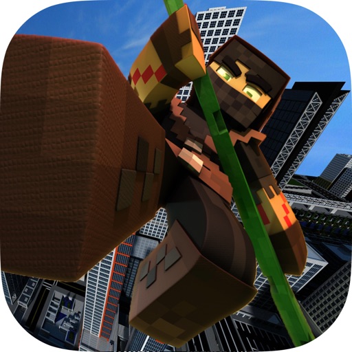 Pixel Swing Escape - Rope n Fly Swinging Game iOS App