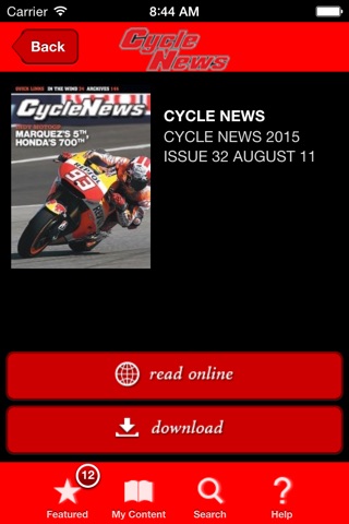 Cycle News screenshot 2