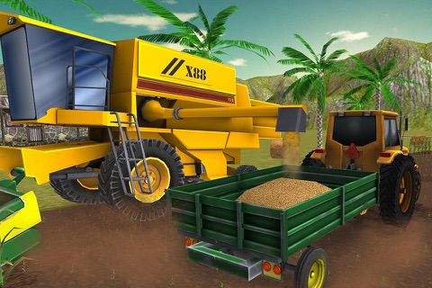 Farming Simulator Farmers Crop Harvest Tractor Trucks Drive Game screenshot 4