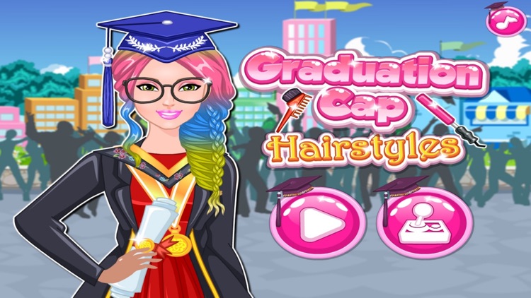 Graduation Cap Hairstyles By Lili Zhu