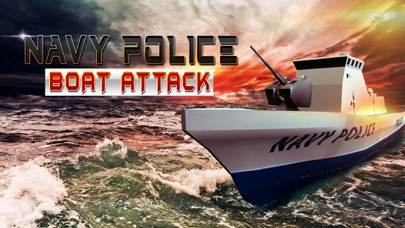 海軍警察ボートの攻撃 - レアル陸軍船舶セーリングとチェイスシミュレータゲームのおすすめ画像1