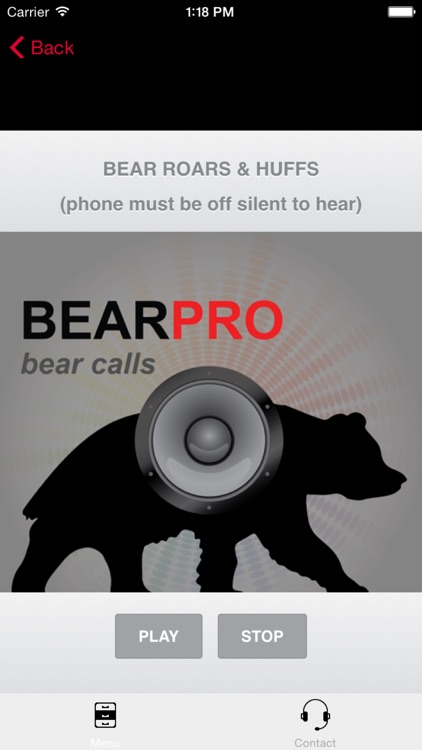REAL Bear Calls & Bear Sounds for Big Game Hunting - BLUETOOTH COMPATIBLE screenshot-0