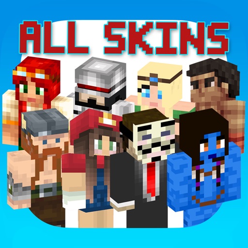 All Skins for PE - Best Skin Simulator and Exporter for Minecraft Pocket Edition icon