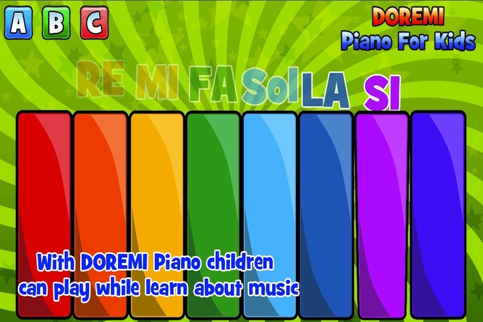 DoReMi Piano For Kids screenshot 2